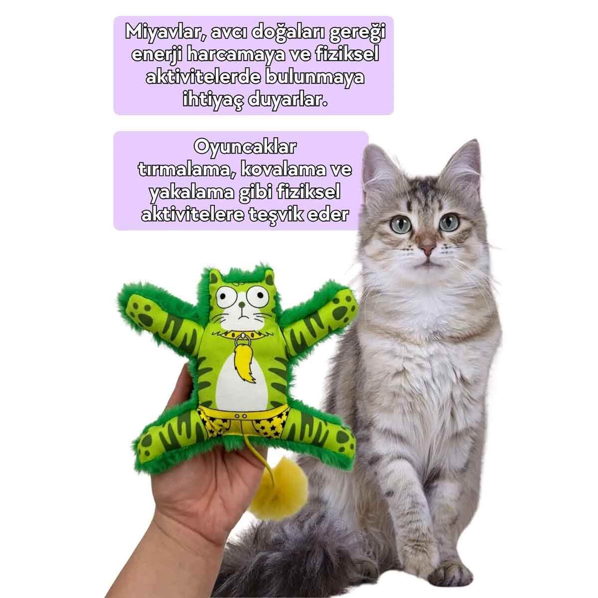 undefined - ce3e8_Miyav_Ponponlu_ve_Lastikli_Yesil_Kedi_Oyuncagi_.jpg