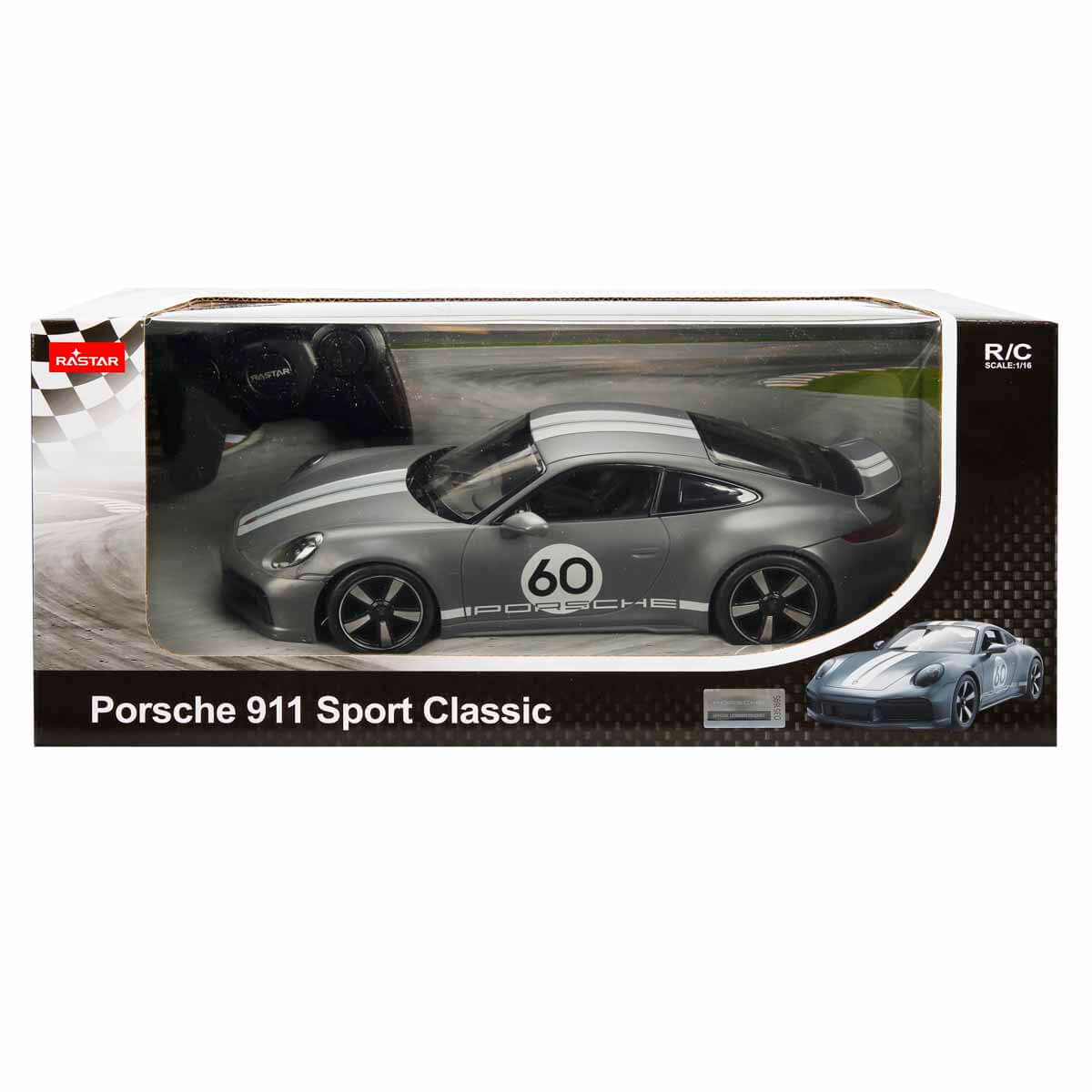 ホビーラジコン REALDRIVE PORSCHE 911 Carrera 1/16 1:16 Porsche 911 Sport Classic Uzaktan Kumandalı Araba | Toyzz Shop