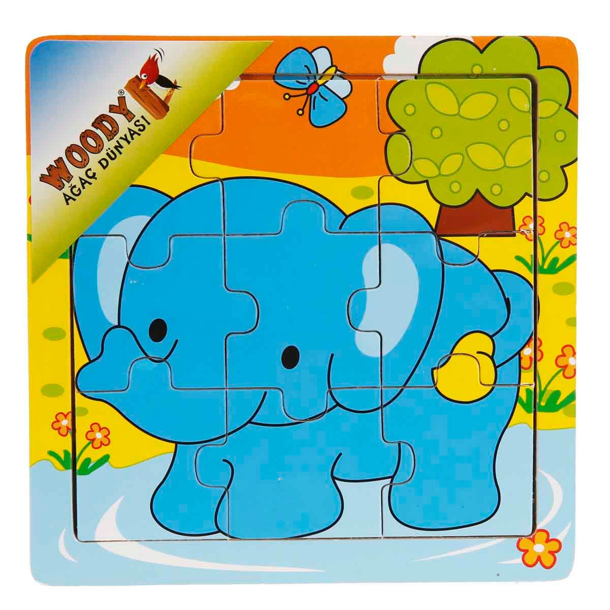 9 Parça Mini Puzzle - Zürafa | Toyzz Shop