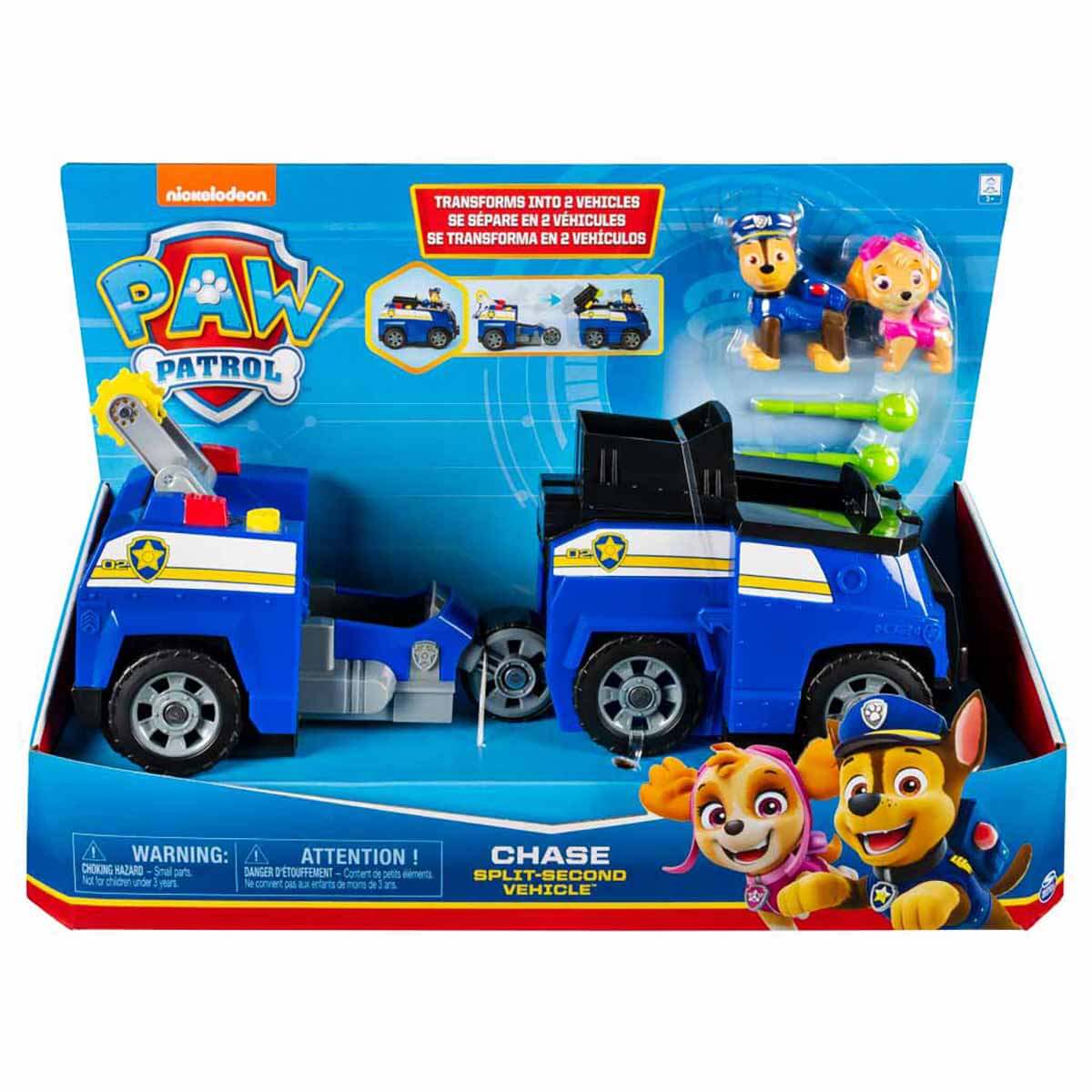 Bici 2 In 1 Paw Patrol Per Bambini 10'', Con Pedaliera E Modalità Balance Bike, Regolabile