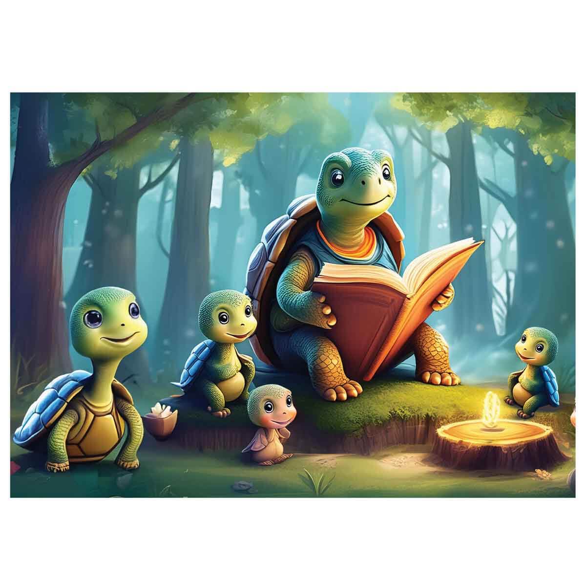 undefined - d02a0_100_Parca_Puzzle_Sevimli_Kaplumbagalar_.jpg