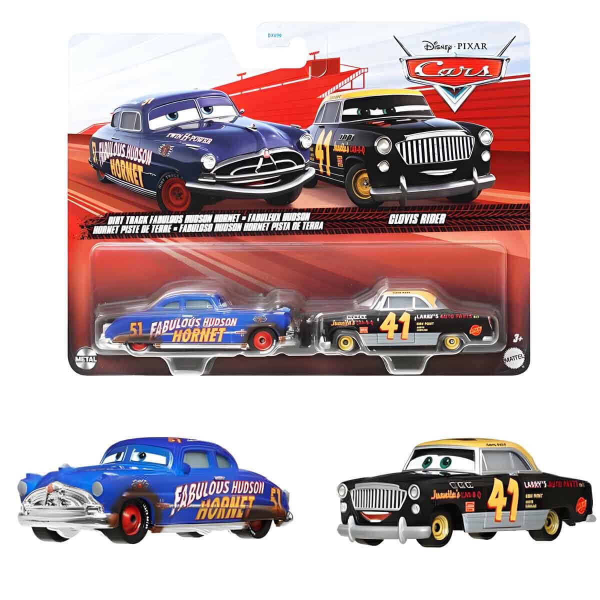 Arabalar 3 Karakter 2'li Araçlar - Lightning Mcqueen-Chick Hicks