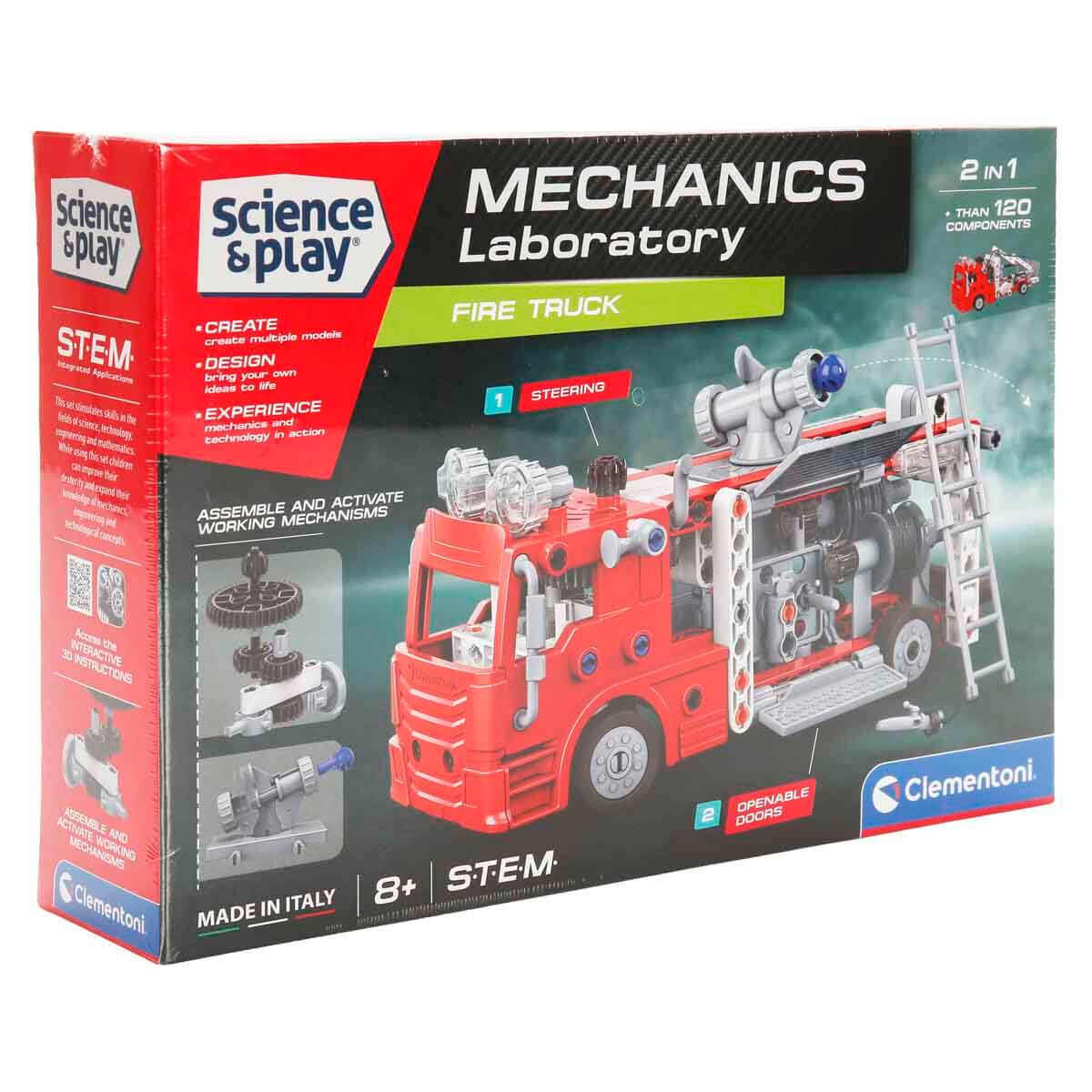 2in1 Bilim ve Oyun: Mechanics Laboratory İtfaiye Aracı | Toyzz Shop