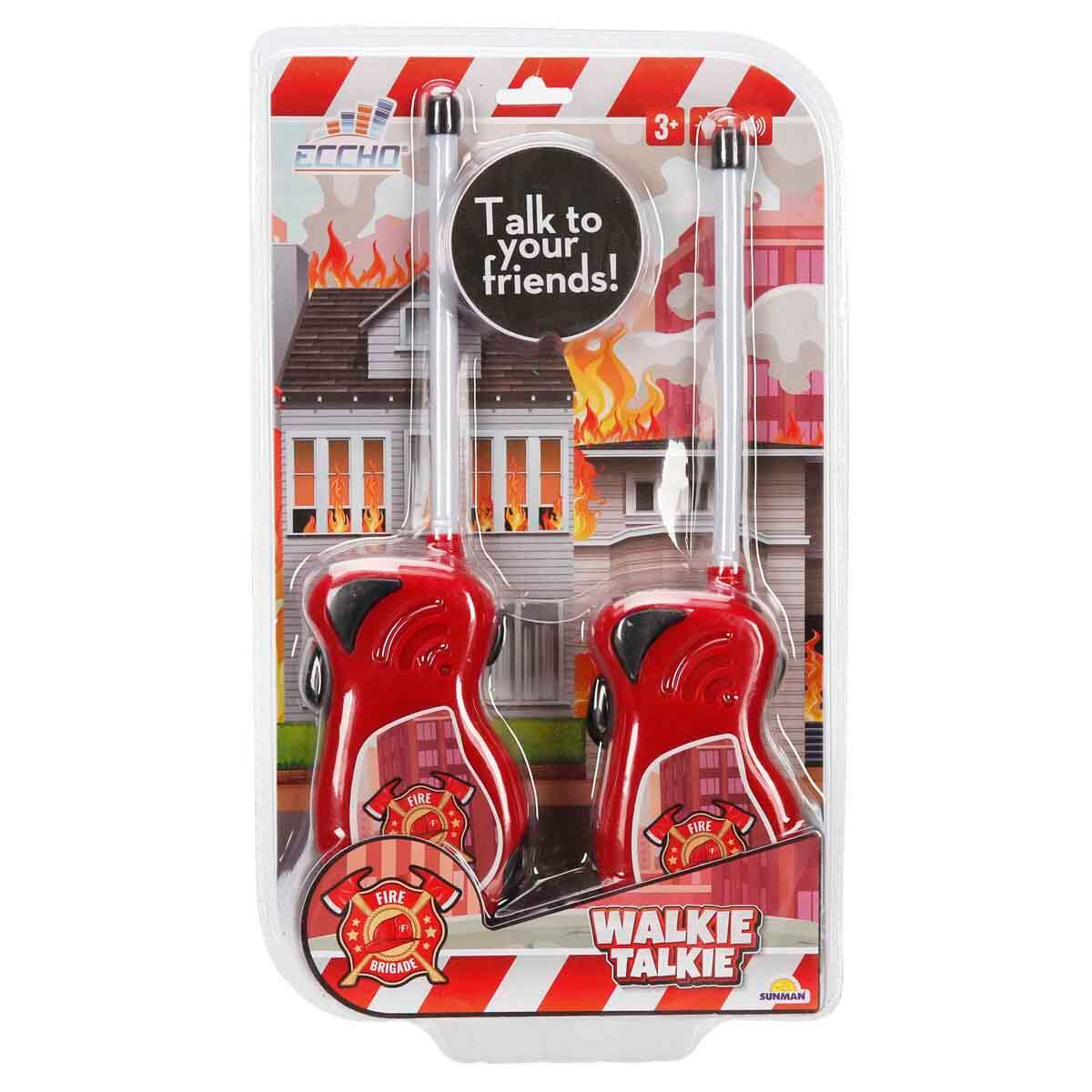 Walkie Talkie Görev Telsiz Seti - İtfaiye | Toyzz Shop
