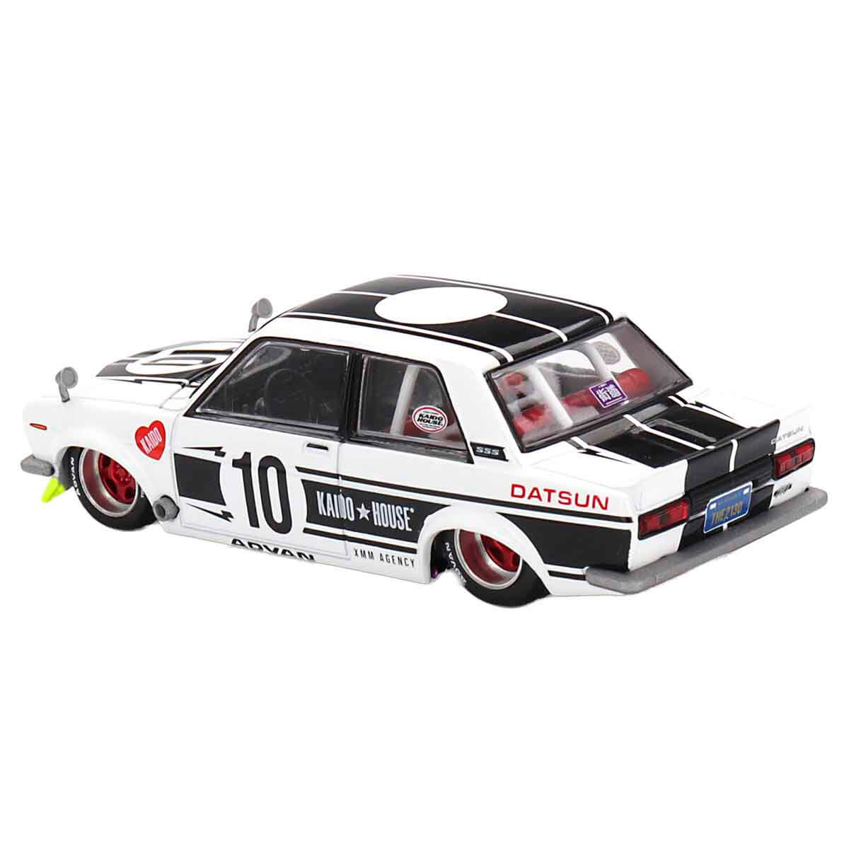 MINI GT 街道ハウス　Datsun 510 XMM V1 チェイス 1:64 Mini Gt x Kaido House Datsun 510 Street Team XMM V1 Diecast