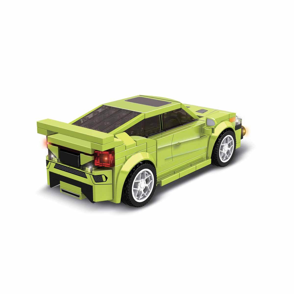 BLX Racing Yarış Arabaları C0312 - Turuncu Araba 155 Parça | Toyzz