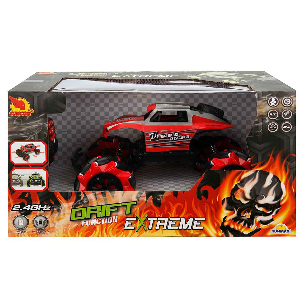 undefined - d4485_1:16_Speed_Racing_USB_Sarjli_Uzaktan_Kumandali_Ara.JPG