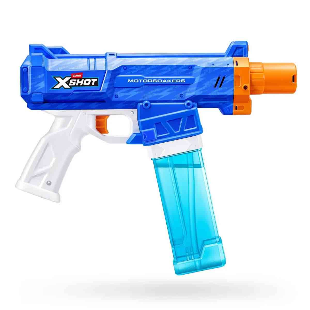 すもも X-Shot Motor Soakers Turbo Stream Fast Fill Su Tabancası 33 cm