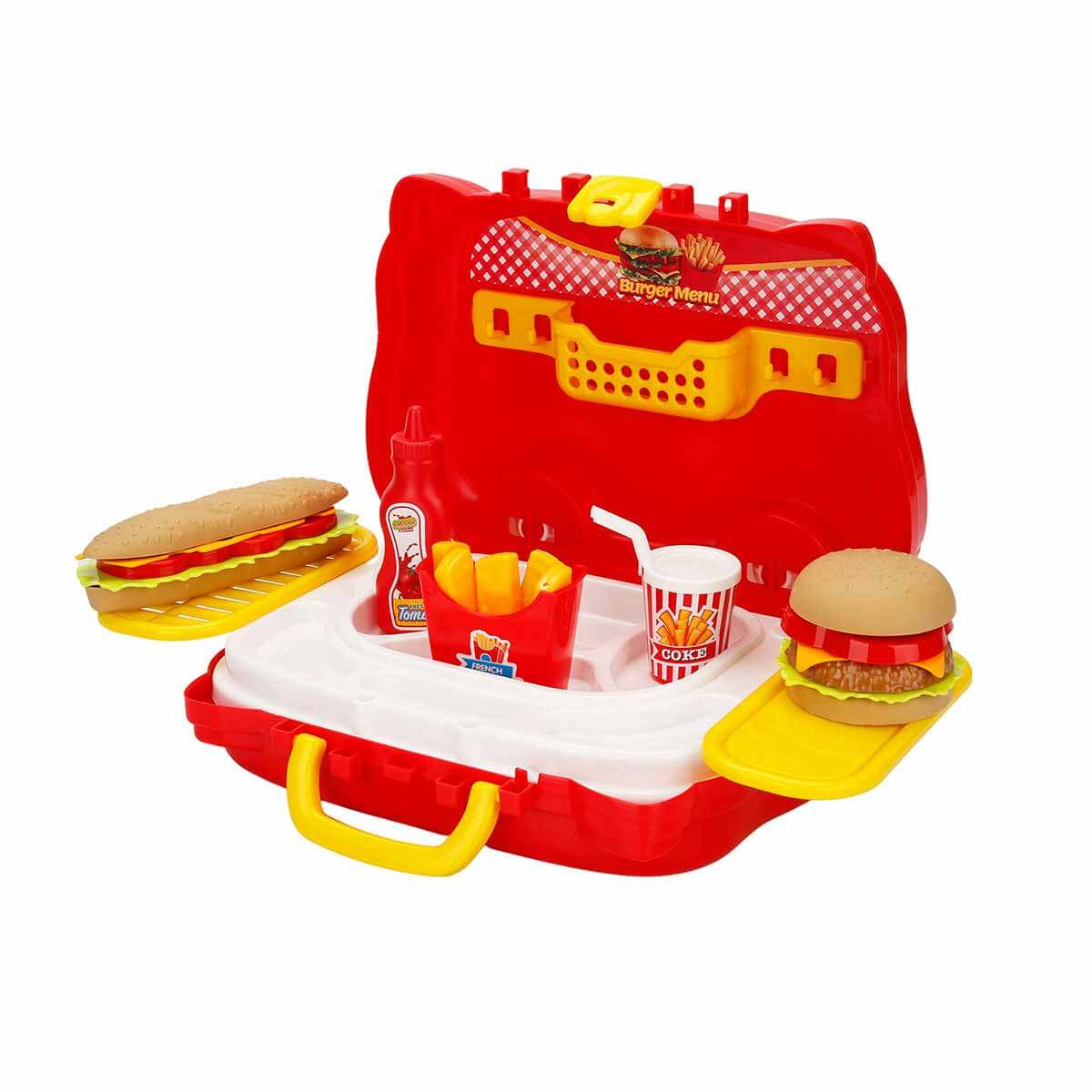 Çantalı Hamburger Seti 25 Parça | Toyzz Shop