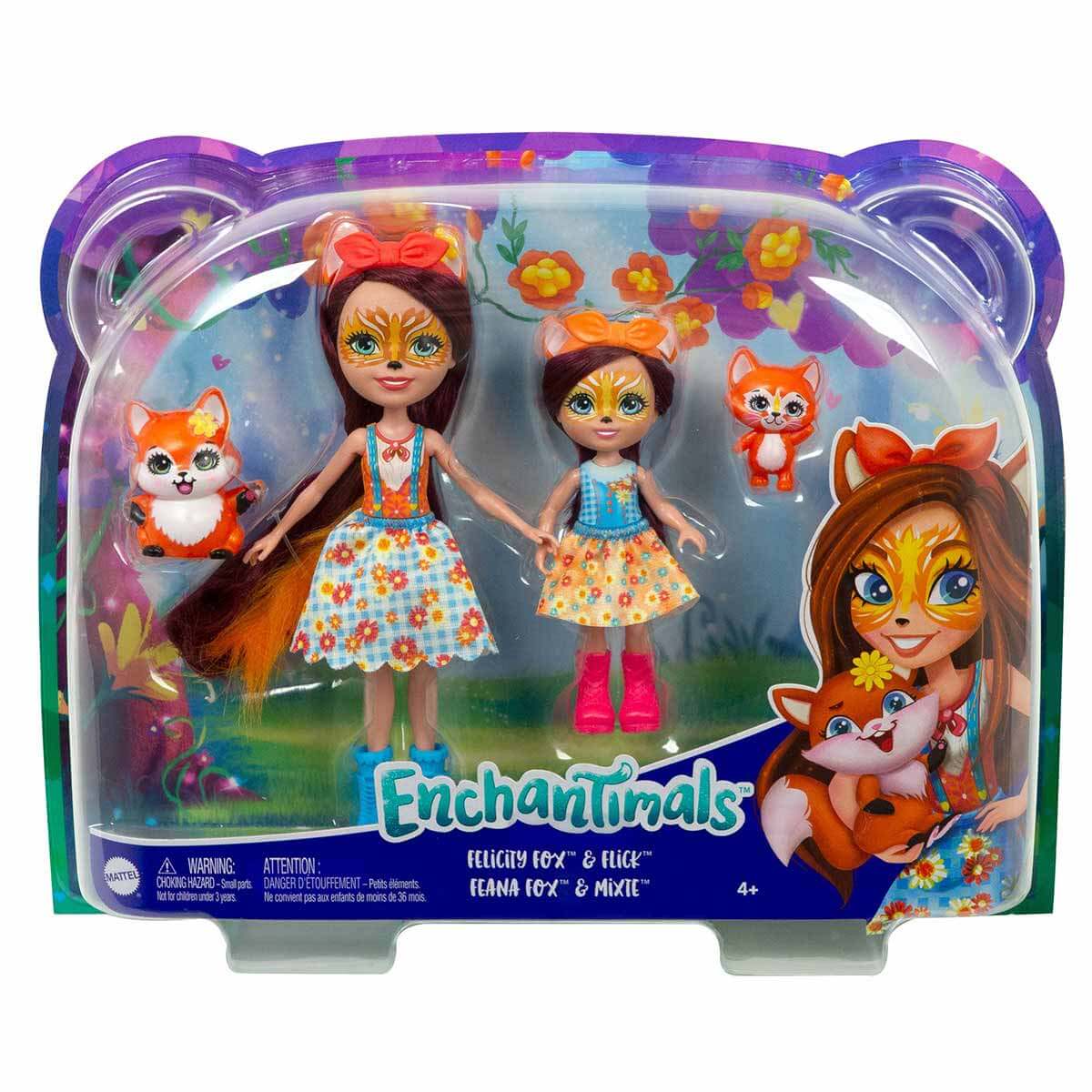 Enchantimals Kız Kardeş Bebekler Serisi HCF79 - Patter Peacock