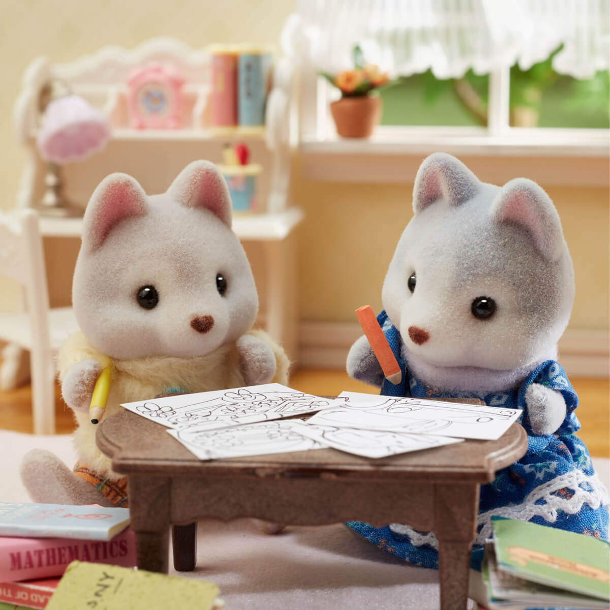 undefined - d90a4_Sylvanian_Families_Tandem_Bisiklet_Seti_Husky_Kard.jpg