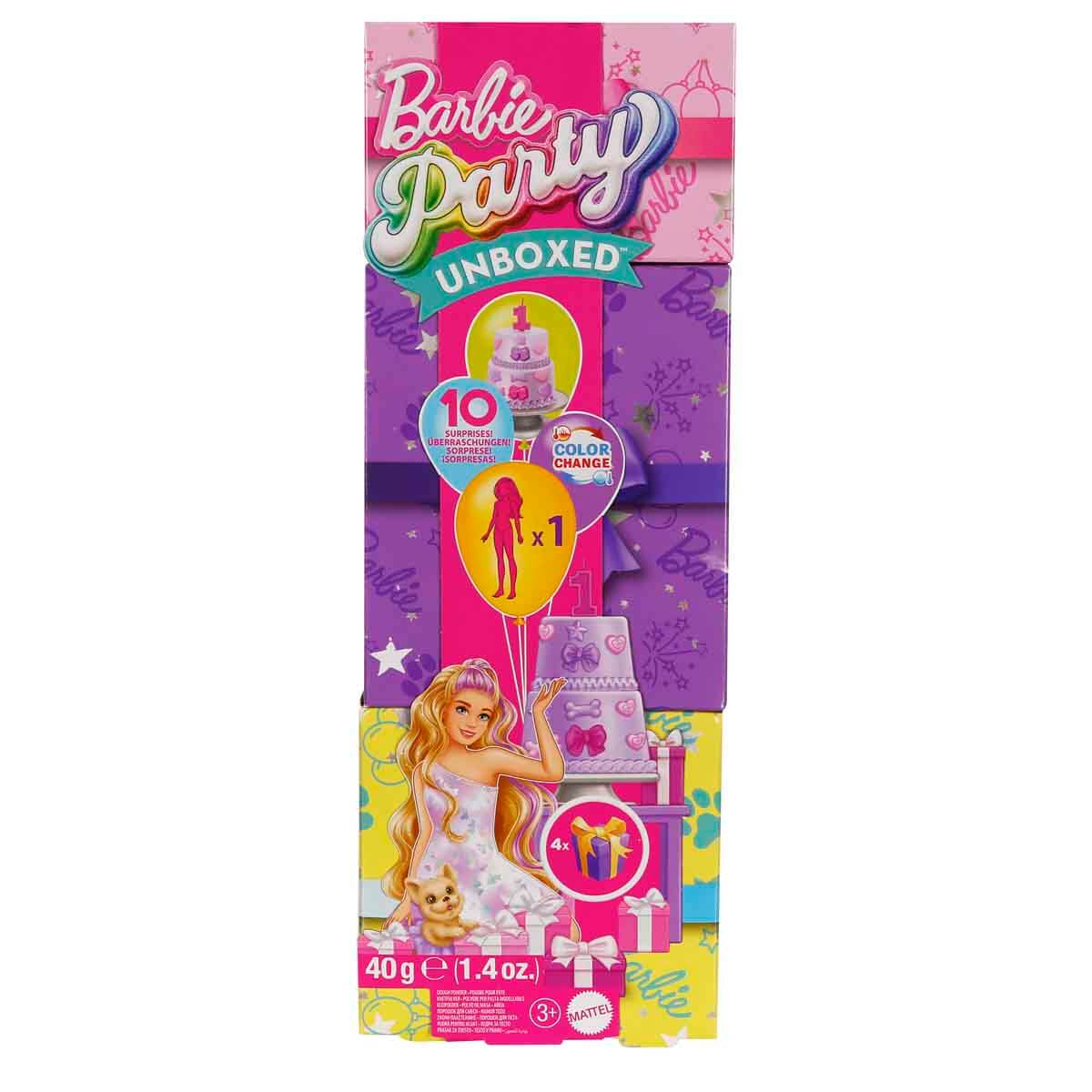 Barbie Parti Paketi Minik Dostumun Doğum Günü Serisi JFG68 - Pembe