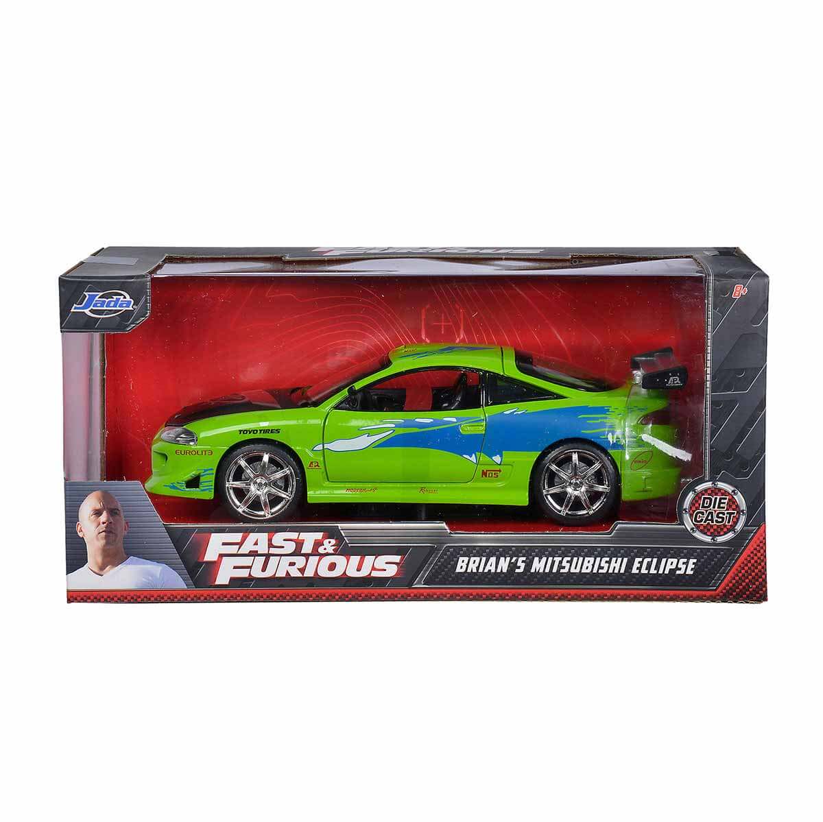 1:24 Fast Furious Brian's Mitsubishi Eclipse Araba | Toyzz Shop