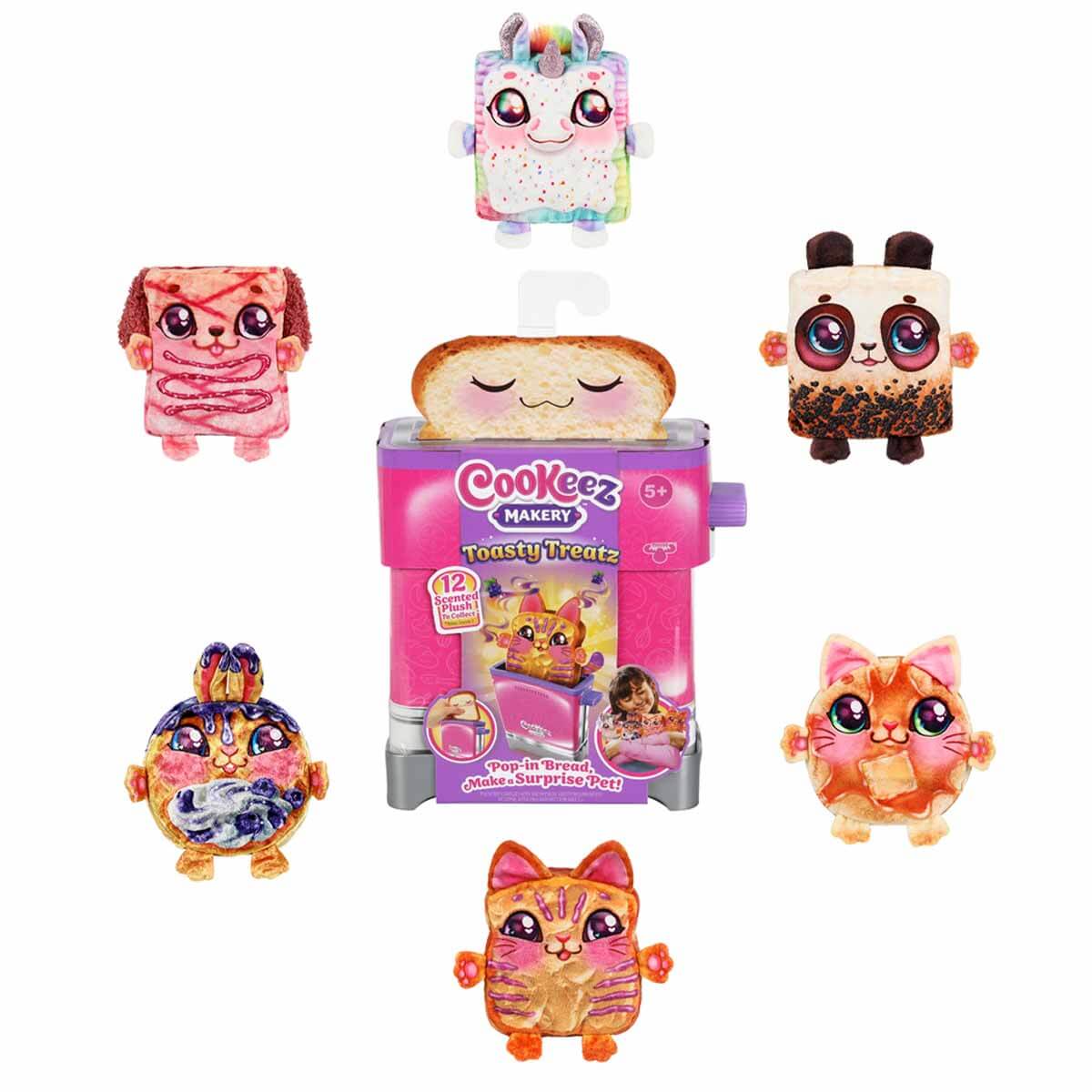 Cookeez Makery Tost Kokulu Waffle Sürpriz Paket CKE01000 | Toyzz Shop