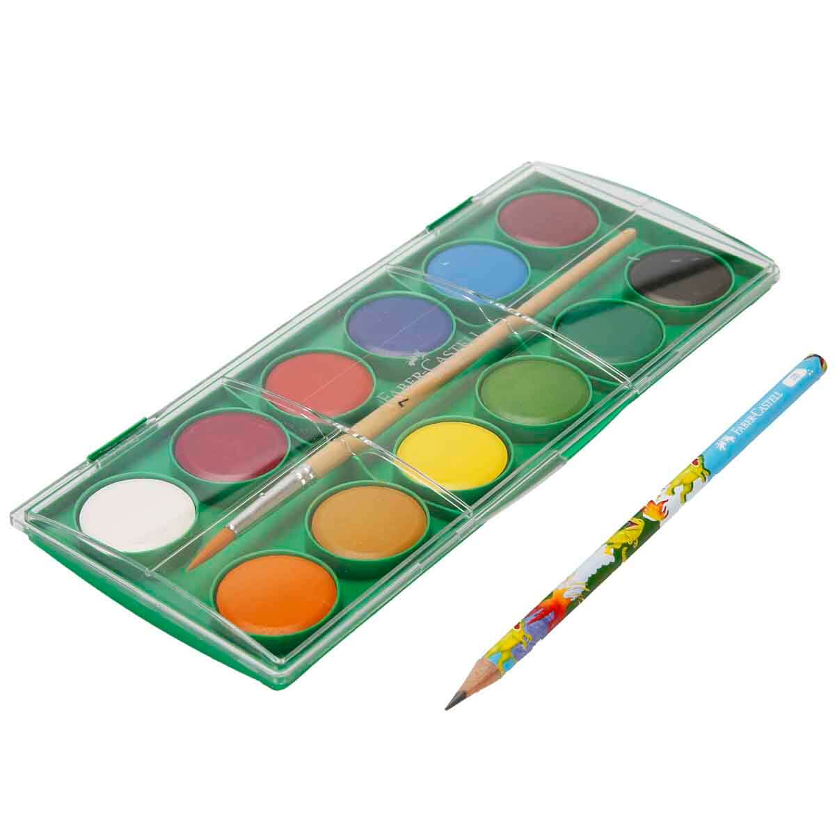 undefined - dd580_Faber_Castell_Dino_Sulu_Boya_12_Renk_ve_Kursun_Kal.jpg