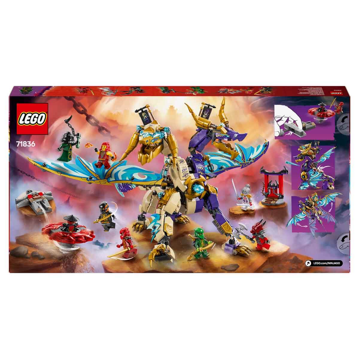 LEGO NINJAGO Odak Ark Ejderhası 71836 - 9 Yaş ve Üzeri Çocuklar