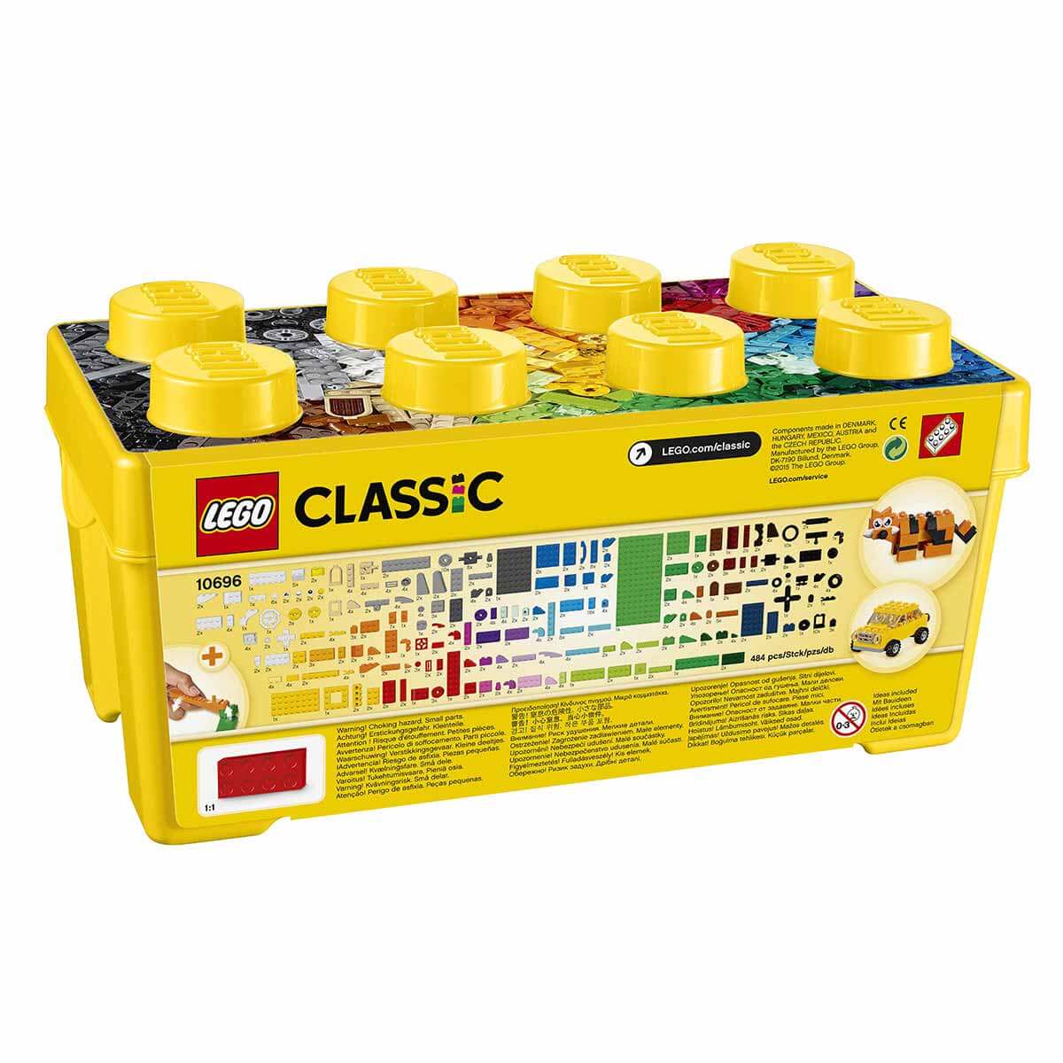 LEGO Classic Orta Boy Yaratıcı Parçalar Yapım Kutusu 10696