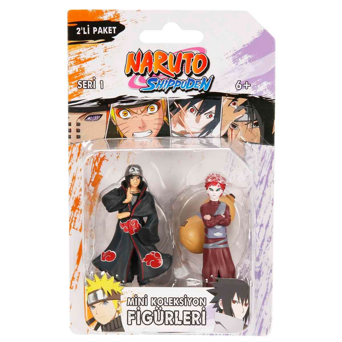 Naruto Shippuden 2'li Figür Seti - Uzun Turuncu Yelekli Naruto Ve