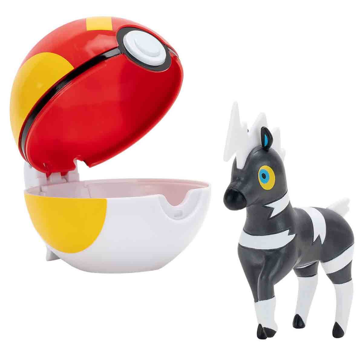 Pokemon Clip 'N' Go Poke Topu ve Figür Seti - Sprigatito Ve Repeat