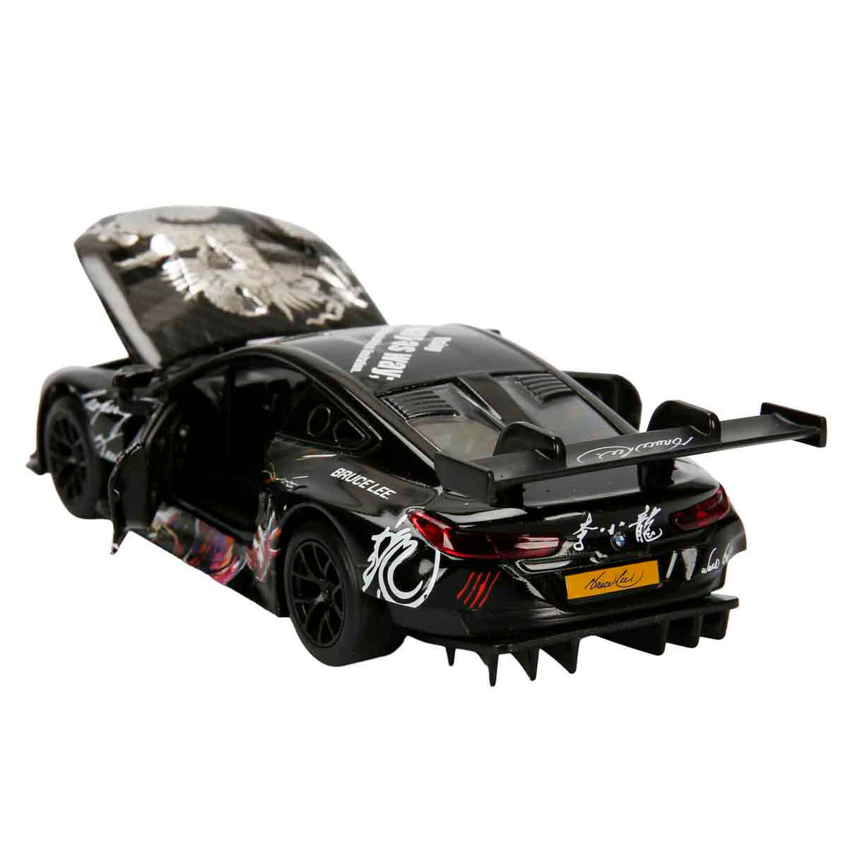 bee様へ♥5/18 プルズ 1:32 Sesli ve Işıklı RMZ Hobby Bruce Lee Serisi Die Cast Çek Bırak