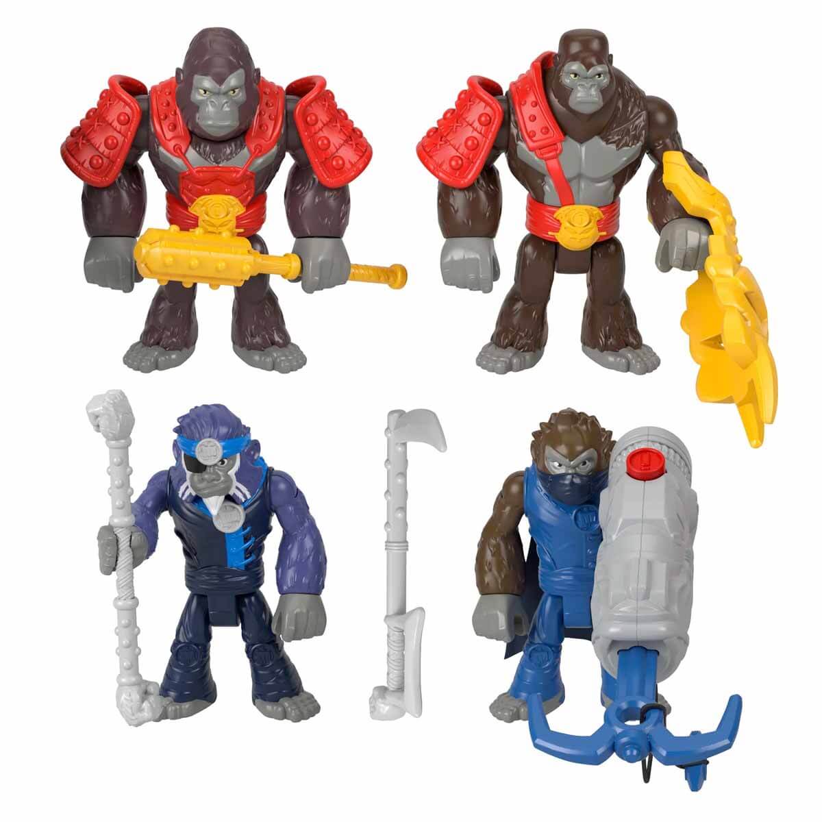 Imaginext Goril Komutan Maymun Ordusuna Karşı Aksiyon Figürü Seti
