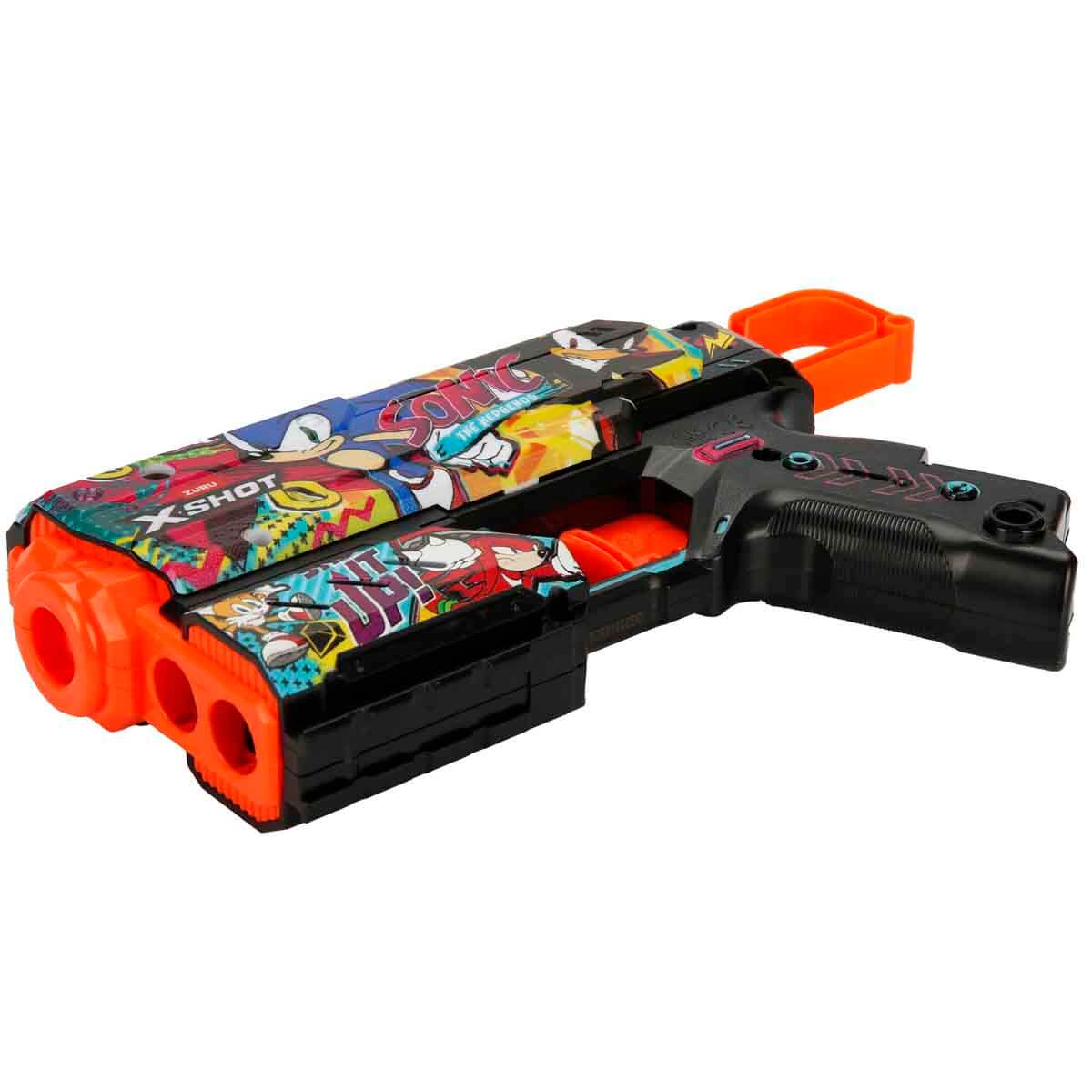 X-Shot Skins Flux Sonic The Hedgehog 8 Mermili Sünger Dart Atan