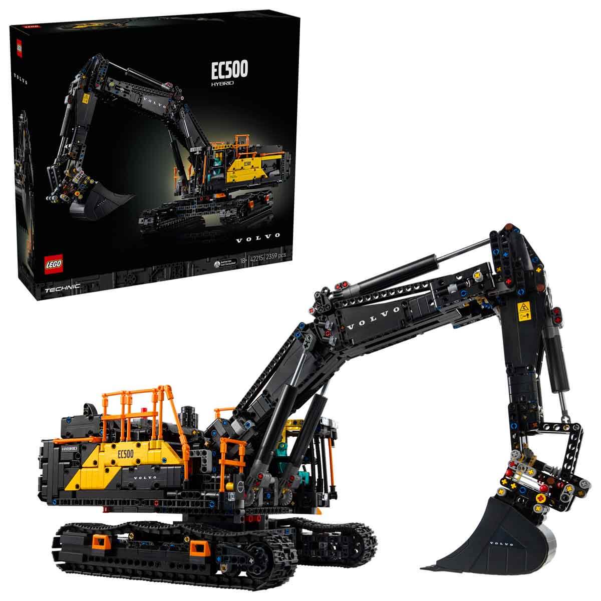 LEGO Technic Volvo EC500 Hybrid Ekskavatör 42215- Yetişkinler için
