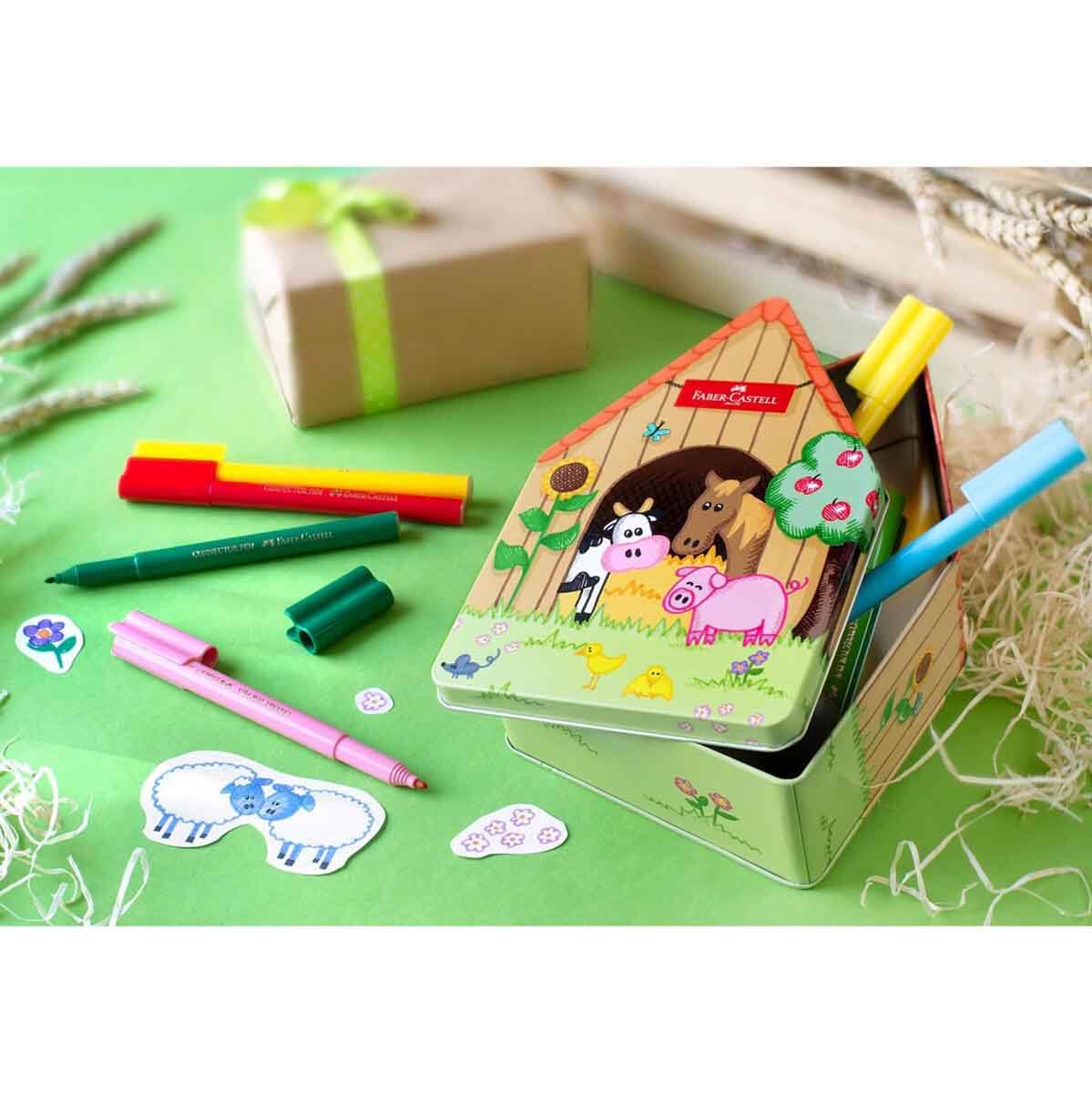 undefined - e51ab_Faber_Castell_Ciftlik_Temali_Keceli_Kalem_Seti_18l.jpg