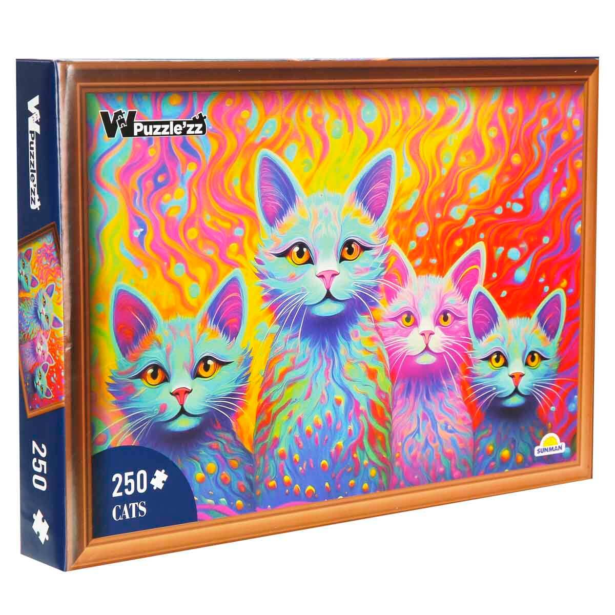 250 Parça Puzzle: Kediler | Toyzz Shop