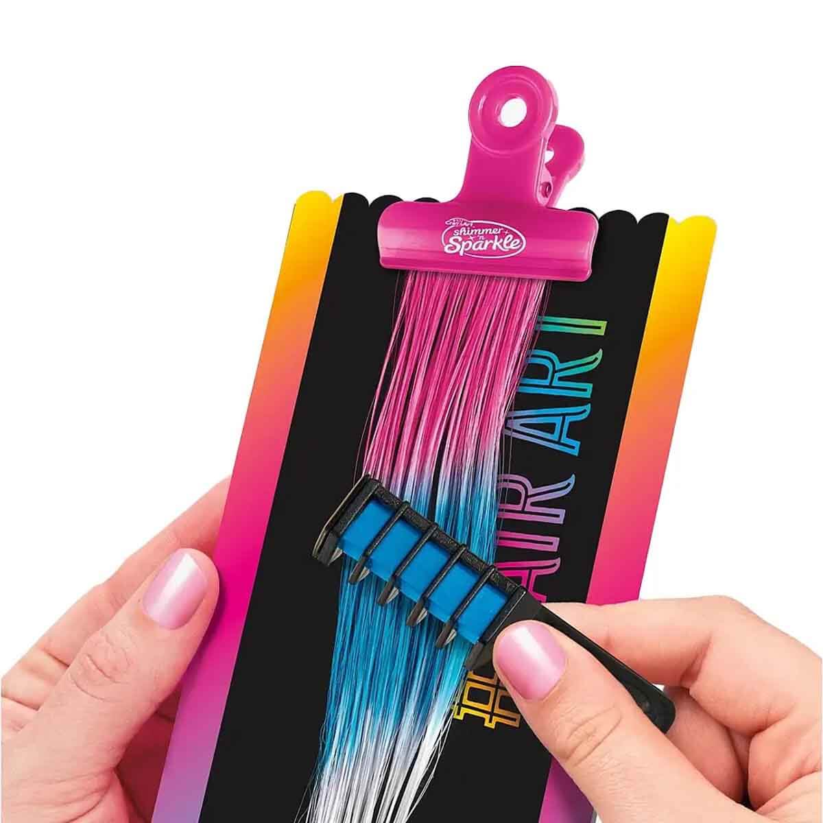 Cra-Z-Art Shimmer N Sparkle Deluxe Saç Tasarım Stüdyosu Seti