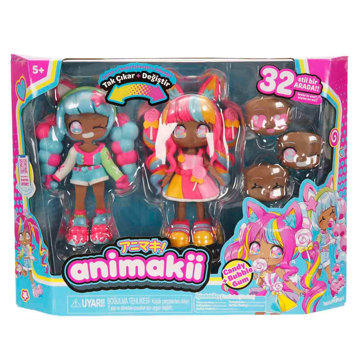 Animakii Bebek ve Aksesuar Seti - Gamer Ve Cyberpunk | Toyzz Shop