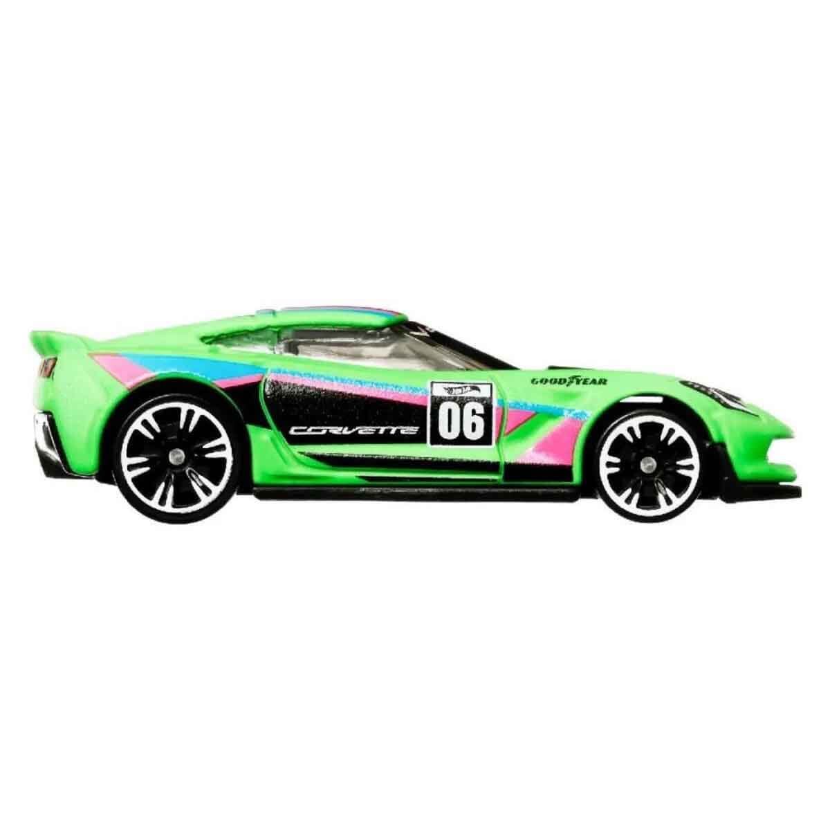 Hot Wheels Neon Yarışçılar HLH72 - Jcb04 Datsun Fairlady 2000