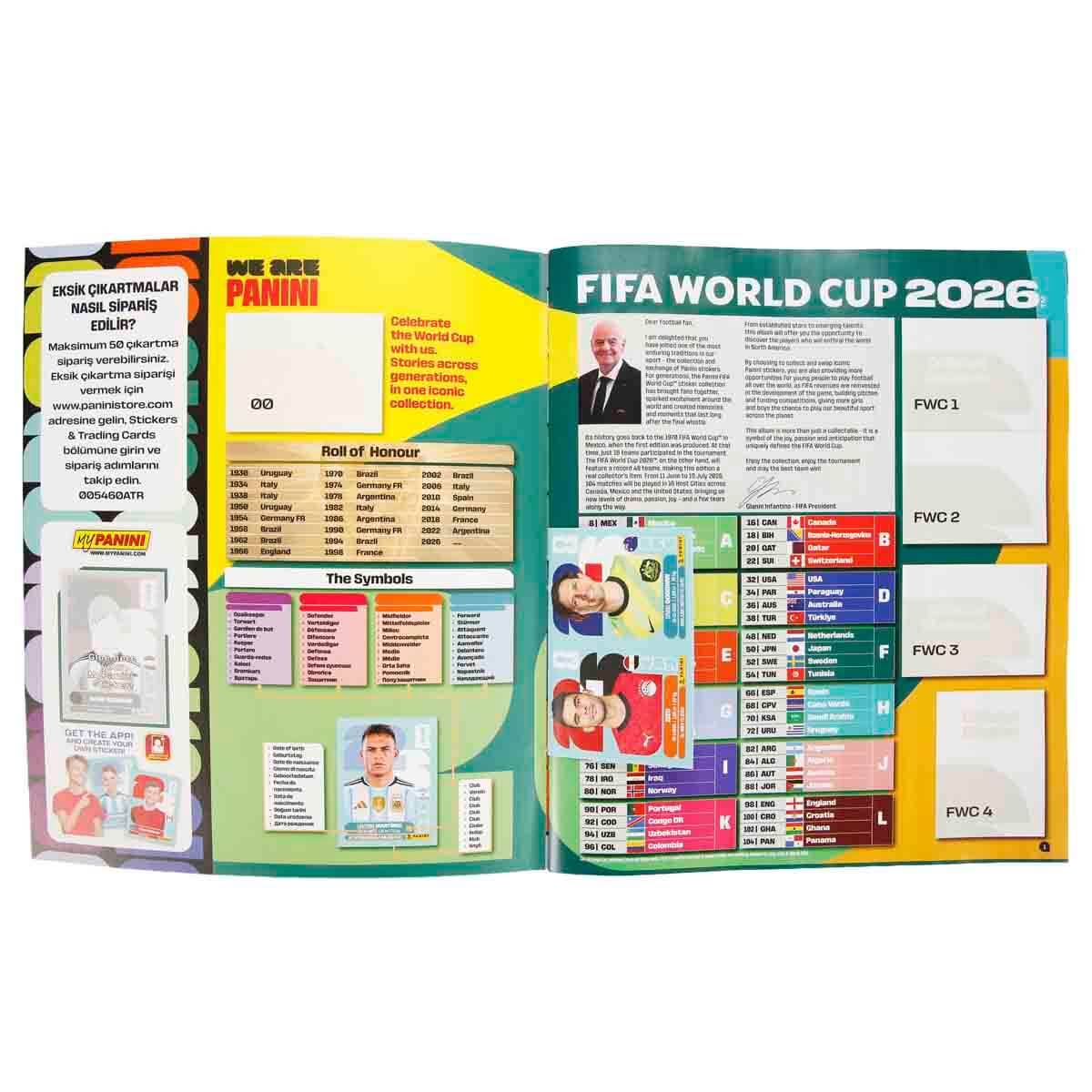 FIFA World Cup 2026 Çıkartma Albümü | Toyzz Shop