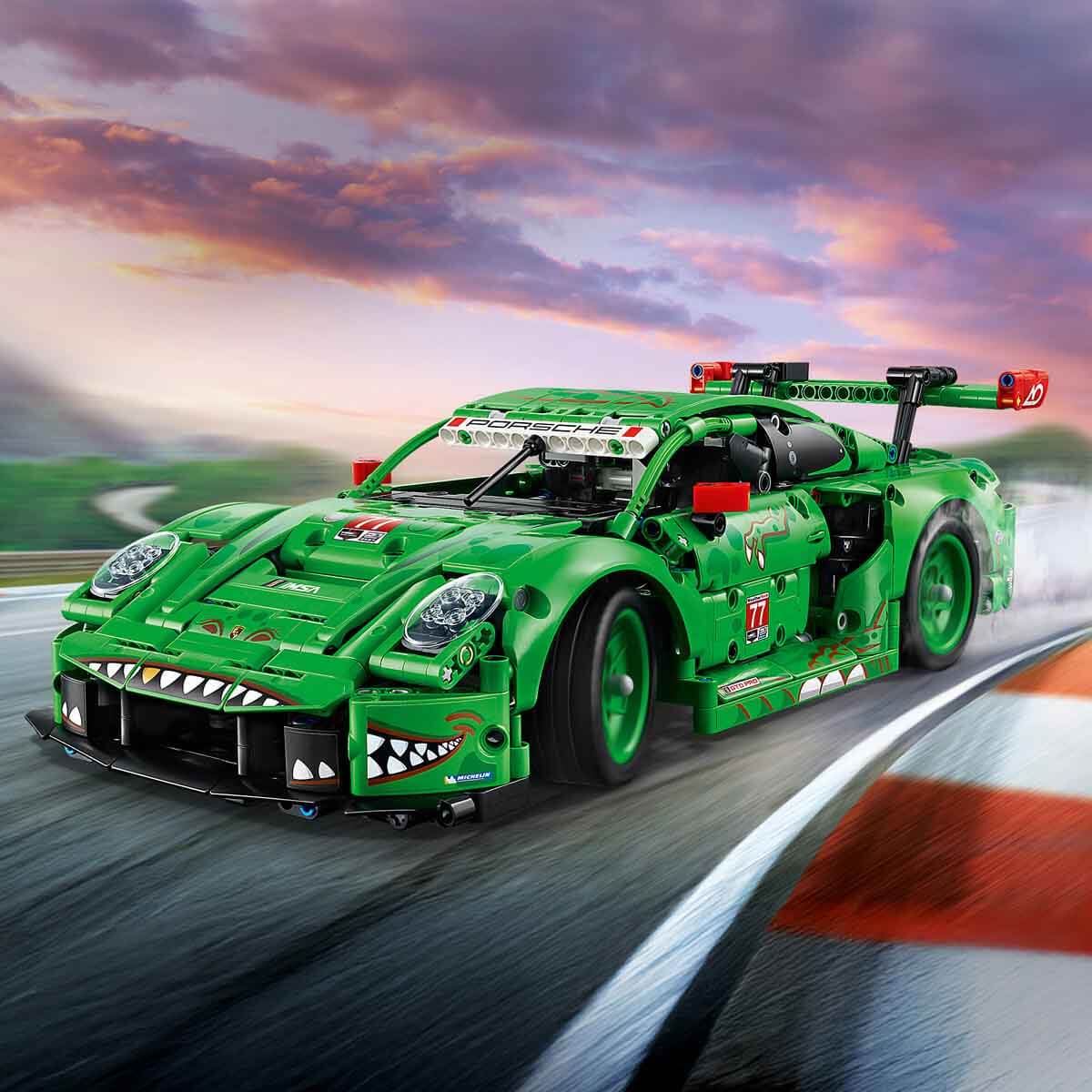 LEGO Technic Porsche 911 GT3 R REXY AO Racing Araba 42224 - 11 Yaş