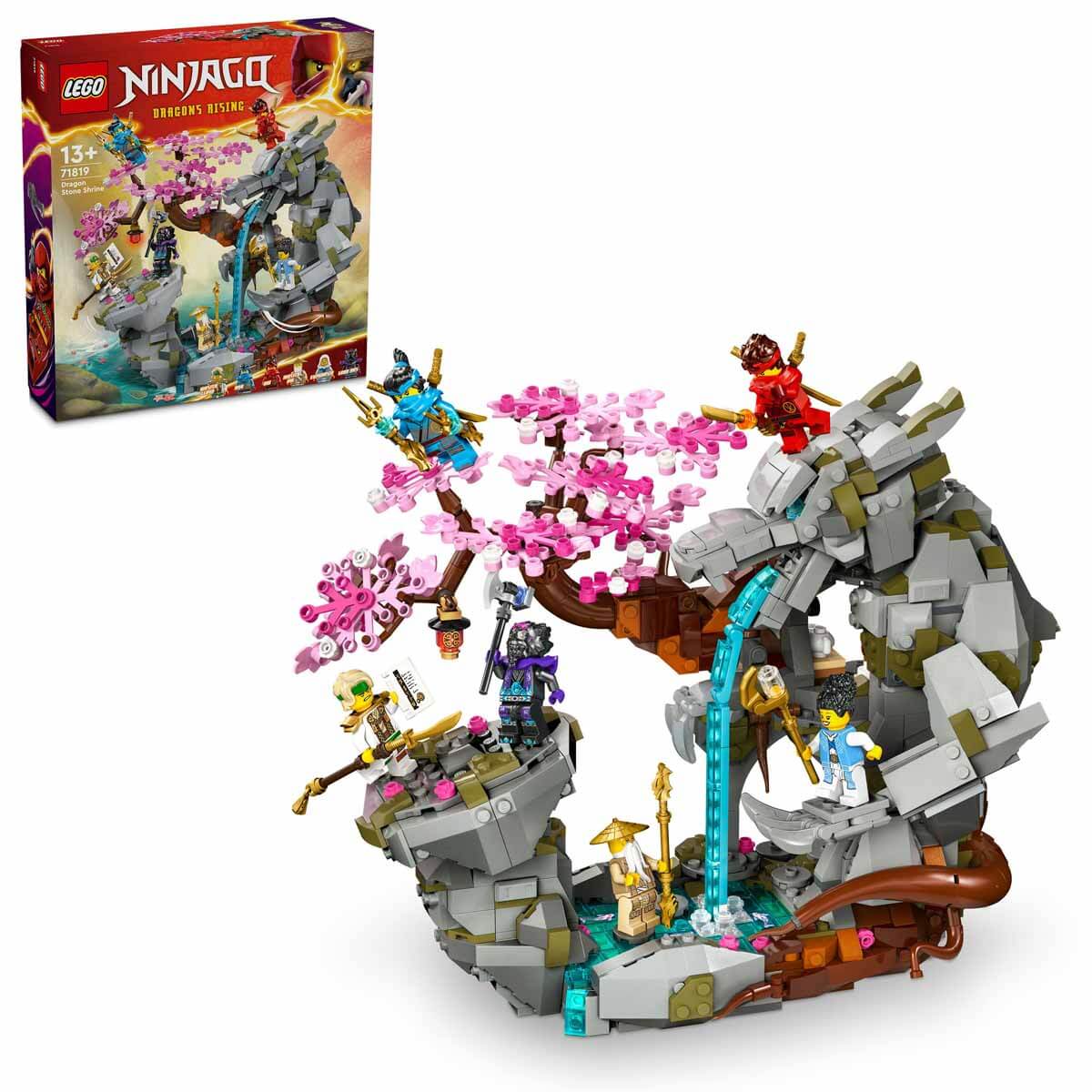 LEGO NINJAGO Ejderha Taşı Tapınağı 71819 - 13 Yaş ve Üzeri Gençler