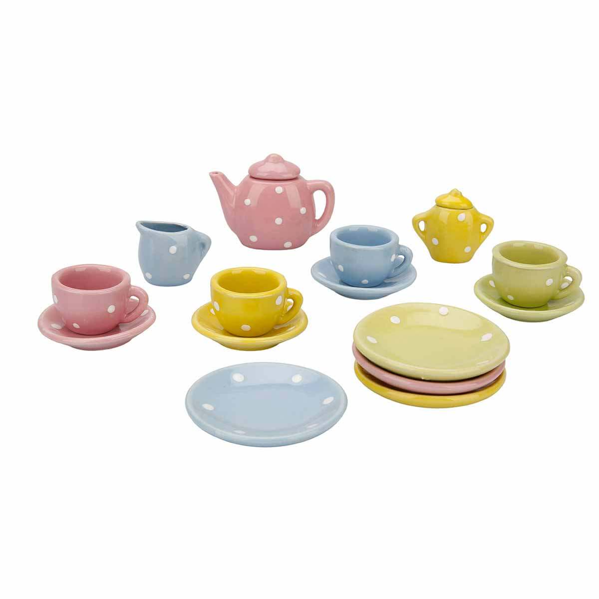 Porselen Çay Takımı 17 Parça | Toyzz Shop