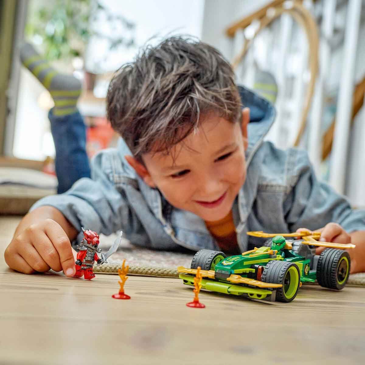 LEGO NINJAGO Lloyd'un Çek-Bırak Yarış Arabası 71828 - 7 Yaş ve