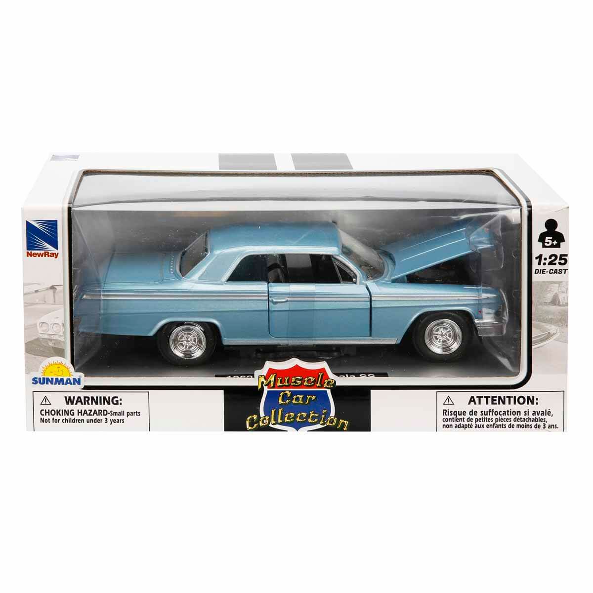 1:25 Muscle Model Araba - 1970 Plymouth Cuda – Yeşil | Toyzz Shop