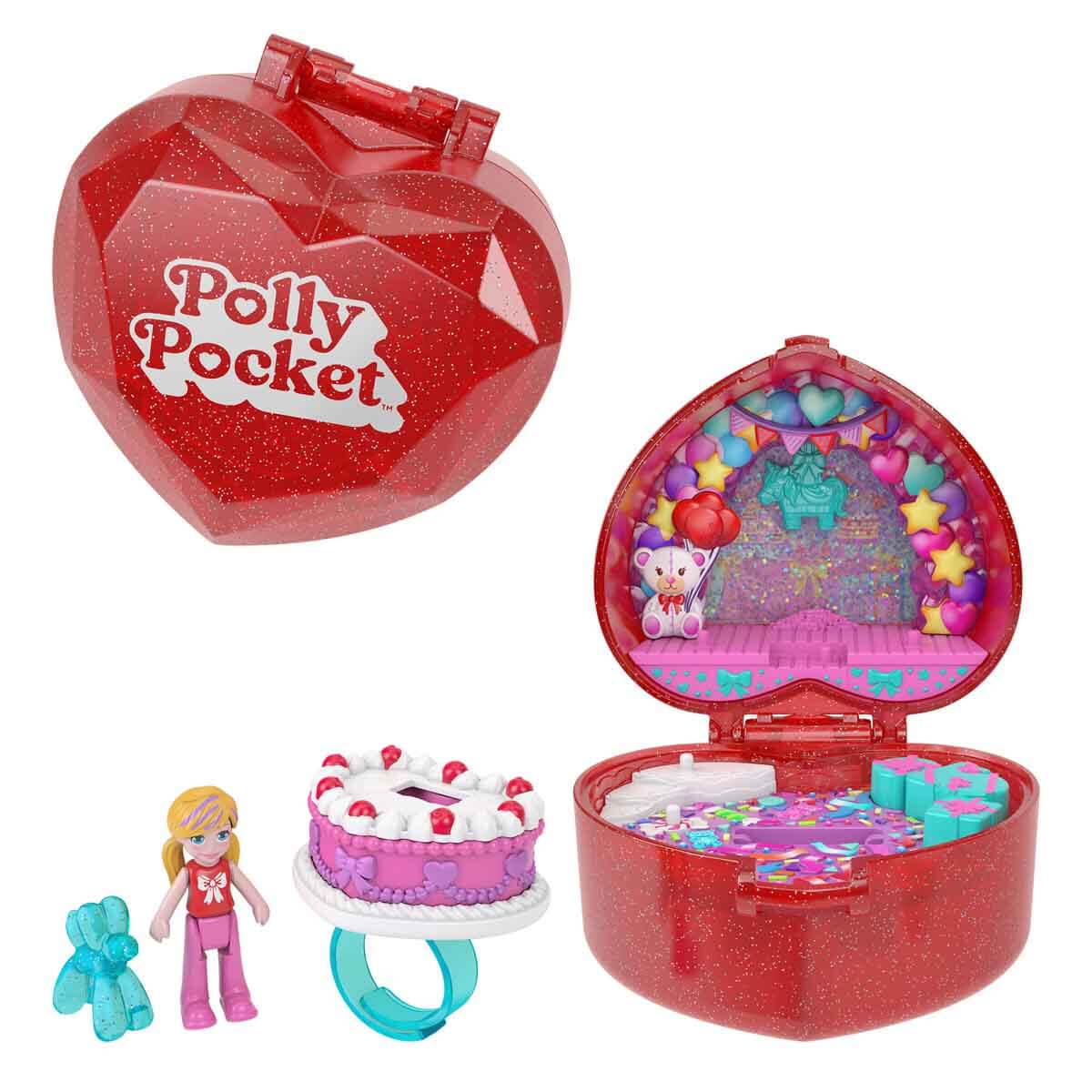 Polly Pocket Mattel 80. Yıl Yüzük Kutusu Oyun Seti JGK21 | Toyzz Shop