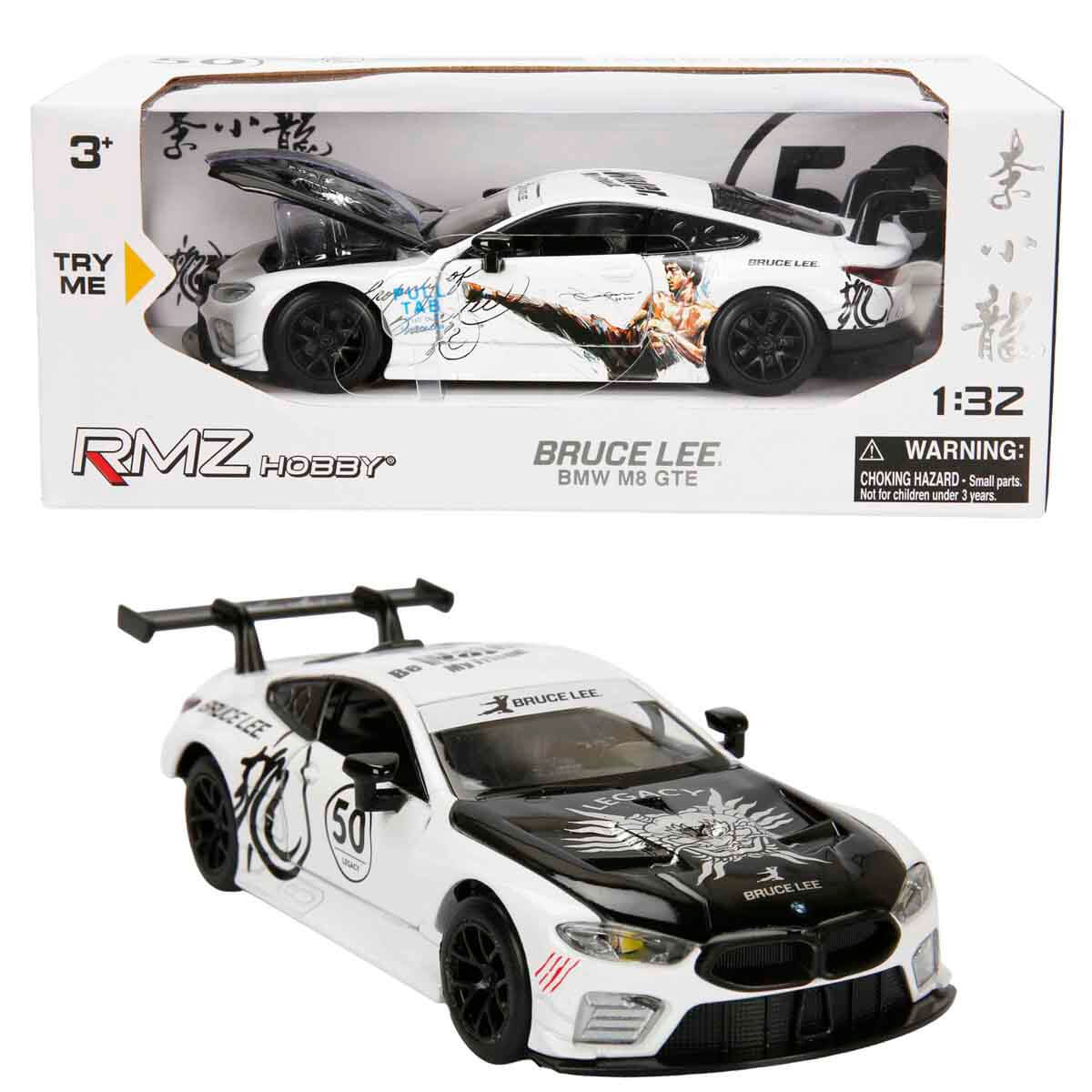1:32 Sesli ve Işıklı RMZ Hobby Bruce Lee Serisi Die Cast Çek Bırak