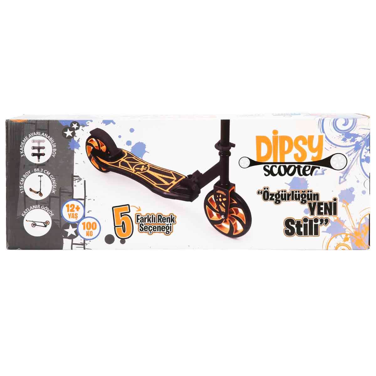 Dipsy 2 Tekerlekli Katlanabilir Kırmızı Scooter | Toyzz Shop