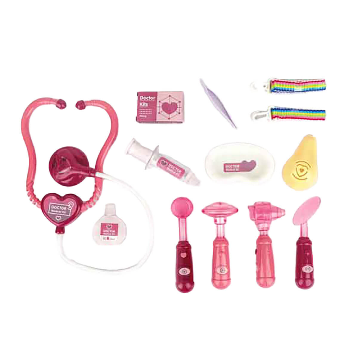 Sesli ve Işıklı Çantalı Doktor Seti - Yeşil | Toyzz Shop