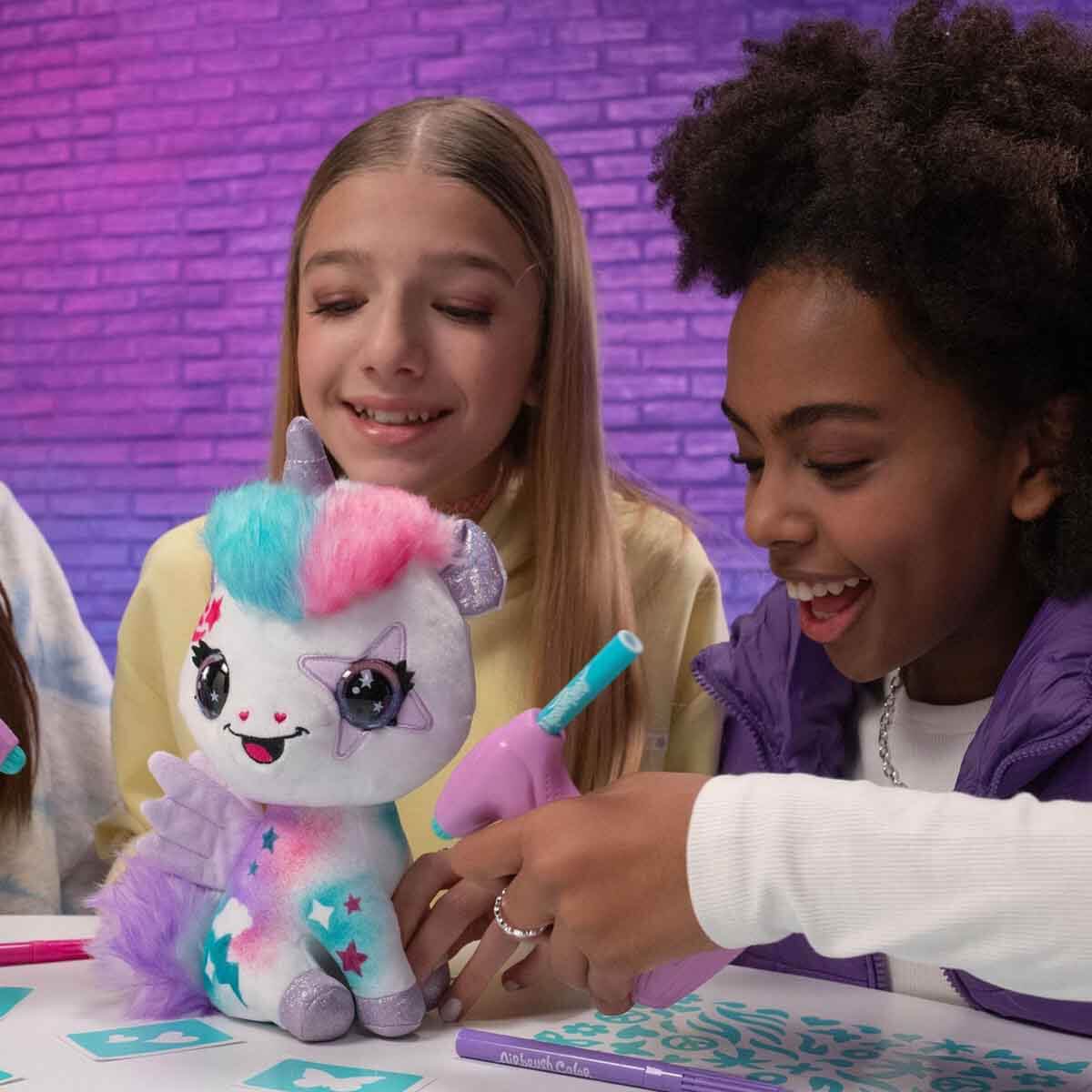 Airbrush Plush Karanlıkta Parlayan Sihirli Unicorn | Toyzz Shop