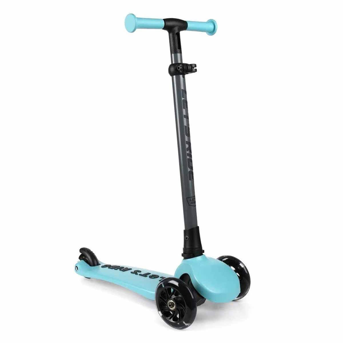 undefined - f4824_3_Tekerlekli_Katlanabilir_Isikli_Turkuaz_Scooter_.jpg