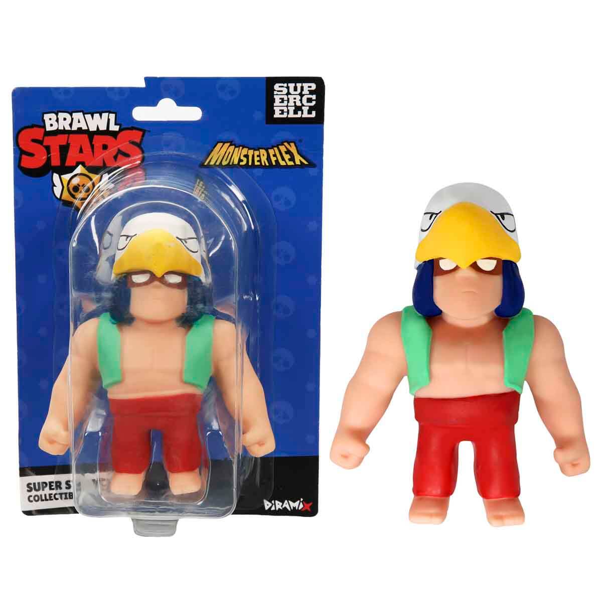 Monster Flex Brawl Stars Stretch Figür - Bull | Toyzz Shop