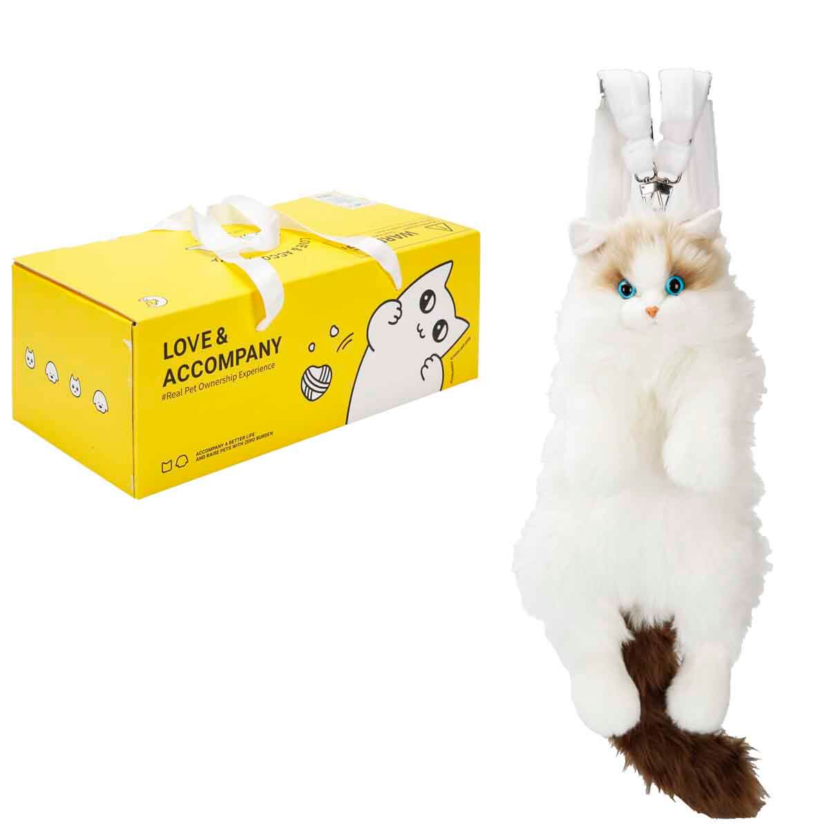 undefined - f60fb_Bear_Deer_Beyaz_Kahverengi_Kedi_Sirt_Cantasi_BDCAT.jpg