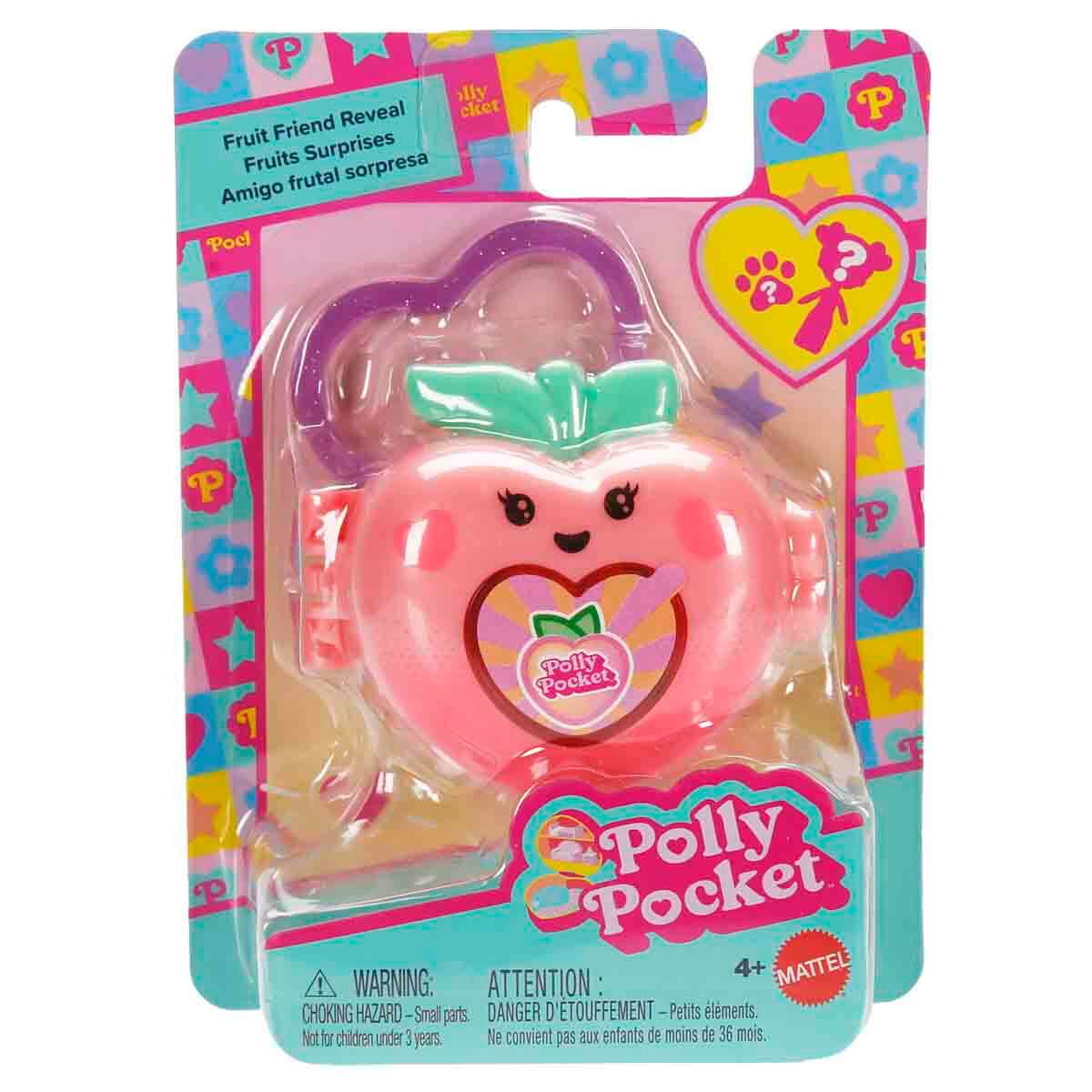 Polly Pocket Meyve Temalı Sürpriz Set JKC86 - Şeftali Jkc87