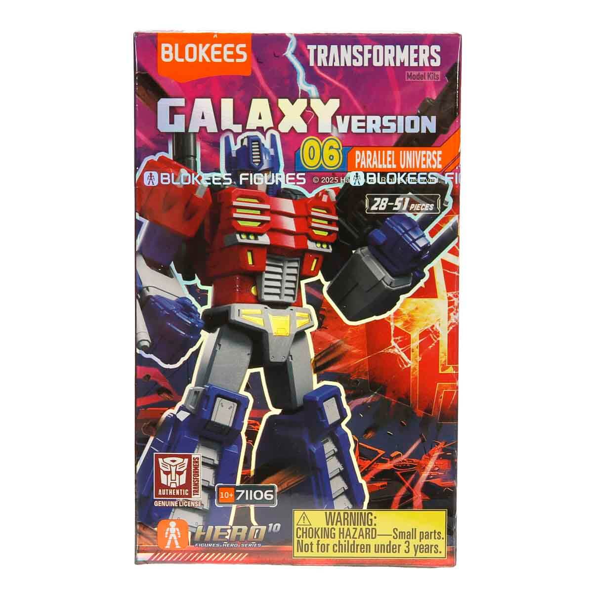 Blokees Transformers Galaxy Version Paralell Universe Figür Yapım