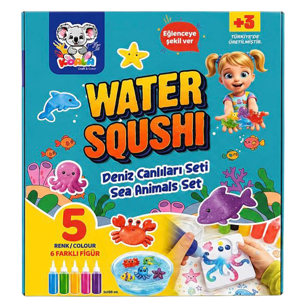 undefined - f9660_Koala_Craft_Water_Squshi_Deniz_Canlilari_Seti.jpg
