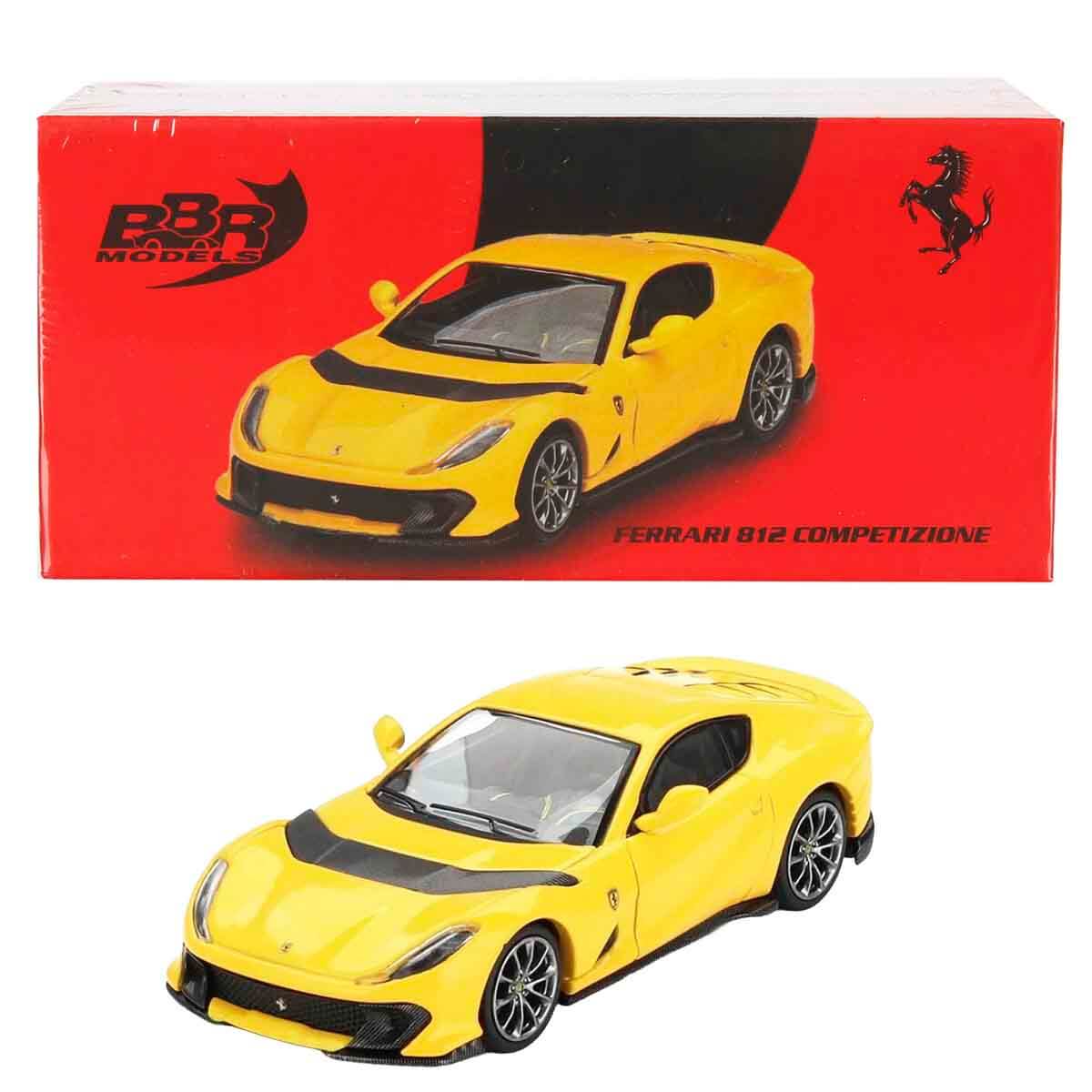 1:64 Mini Gt BBR Ferrari 812 Competizione Giallo Modena Diecast